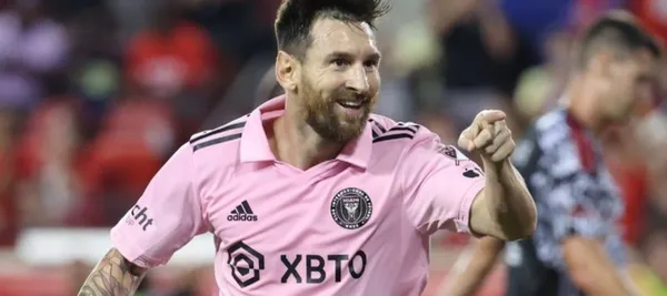 El argentino dio un show de fútbol en tan sólo 30 minutos