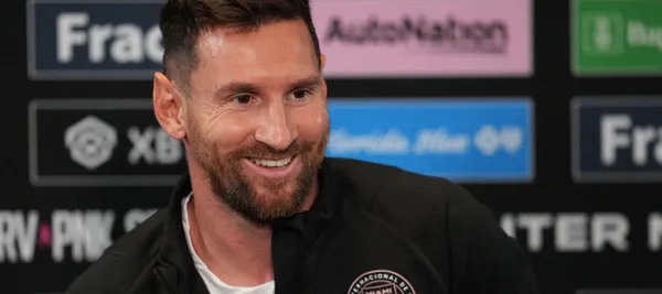 El argentino tuvo su rpimera conferencia desde que está en Inter