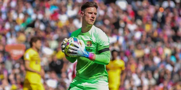 El arquero alemán del azulgrana sigue sin entrenar a horas del partido