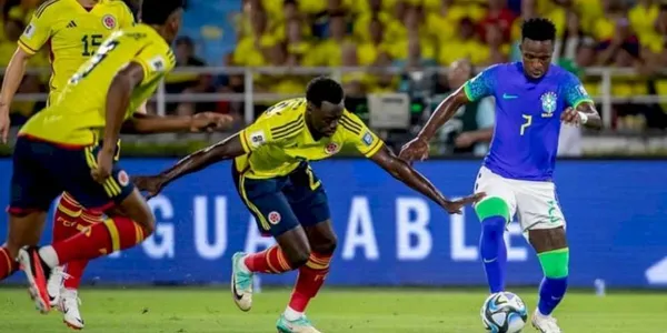 El atacante brasilero del Real Mdrid salió lesionado en el partido con Colombia