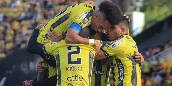 El aurinegro se pudo imponer sobre el final del partido