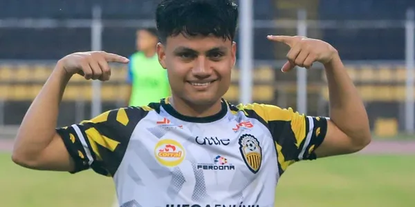 El aurinegro y Caracas empatan 1 a 1 al final del primer tiempo