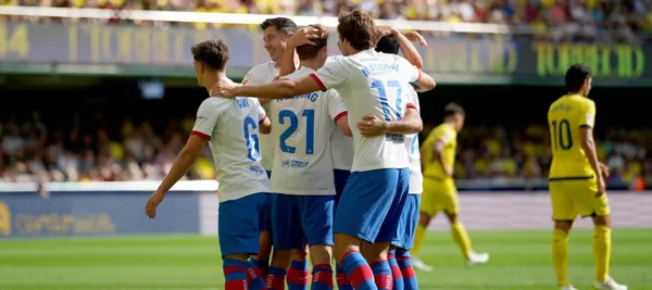 El azulgrana ganó un partidazo por La Liga frente al Villarreal