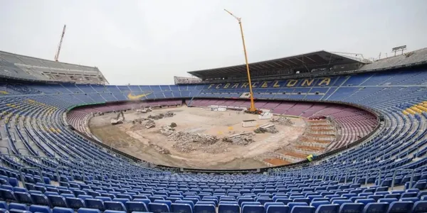 El conjunto azulgrana tiene su estadio en remodelación y ahora vendería pasto a sus hinchas