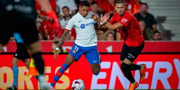 El conjunto de Xavi pudo rescatar un empate cerca del final