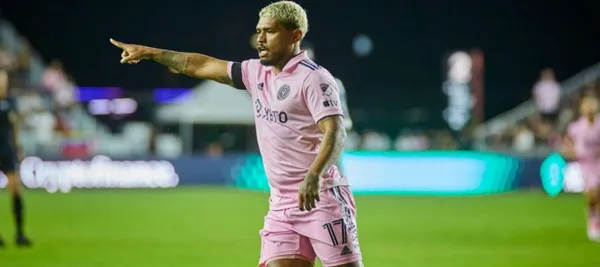 El delantero de la vinotinto fue titular en el encuentro de octavos de final de la Leagues Cup