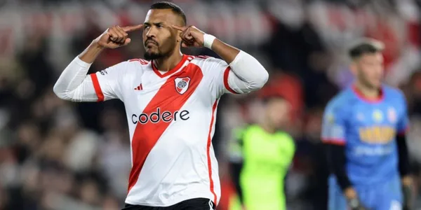 El delantero de River volvió al gol después de mucho tiempo