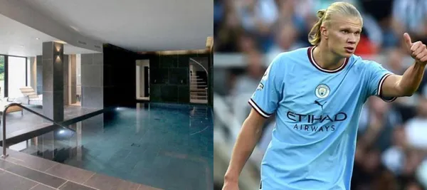 El delantero del City brilla con sus goles pero también con su hogar