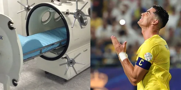 El delantero luso comenzó a utilizar una nueva maquina que parece la de un dibujo