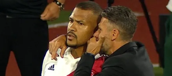El delantero no fue titular y River cayó por 1 a 0 quedando eliminado