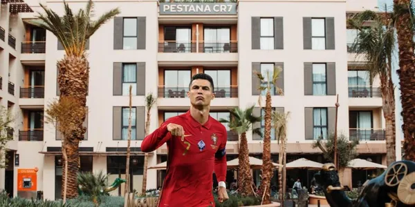 El delantero portugués tuvo un tremendo gesto con la gente de Marruecos