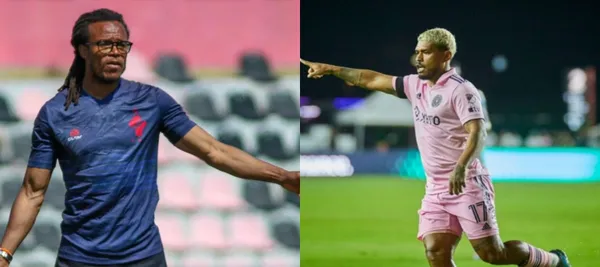 El delantero tuvo un cruce con un histórico del fútbol mundial