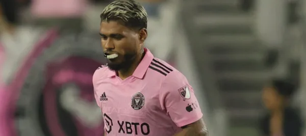 El delantero tuvo una gran actuación en la destacada noche del inter