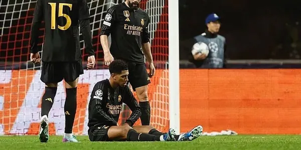 El elenco merengue jugó por Champions y Bellingham asustó a todos