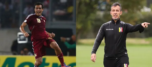El entrenador de la vinotinto habló del ex futbolista