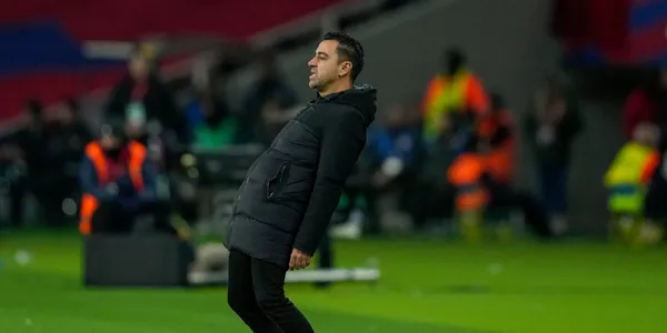 El entrenador mostró su fastidio en el momento en el que Barcelona estaba mal