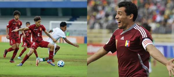 El joven Arango continúa el legado de su padre con la vinotinto