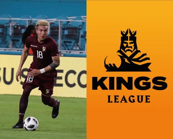 El joven atacante venezolano podría jugar en la Kings League