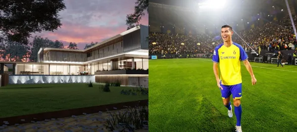 El luso está viviendo en una mansión impresionante