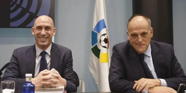 El presidente de La Liga española volvió a cargar contra Luis Rubiales