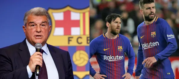 En plena revolución, Piqué habló de los diregentes del Barcelona