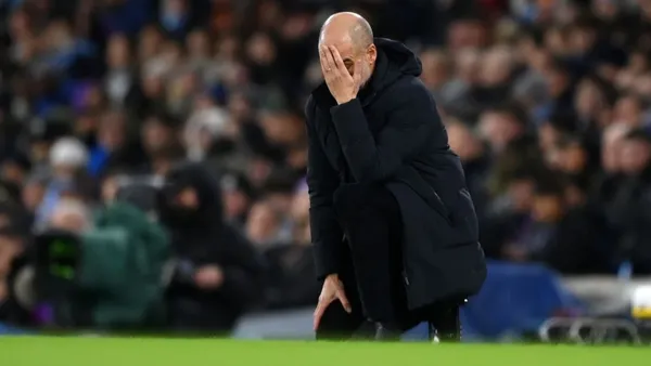 Guardiola se lamenta