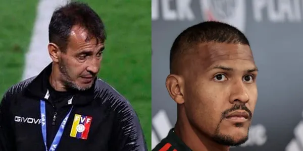 Las palabras que tranquilizan a Salomón Rondón por parte del entrenador, Fernando Batista.