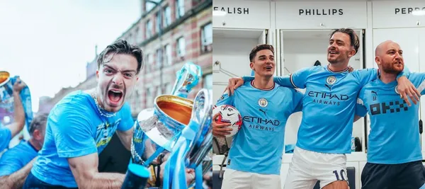 Los festejos de los celestes se fueron de las manos de todos