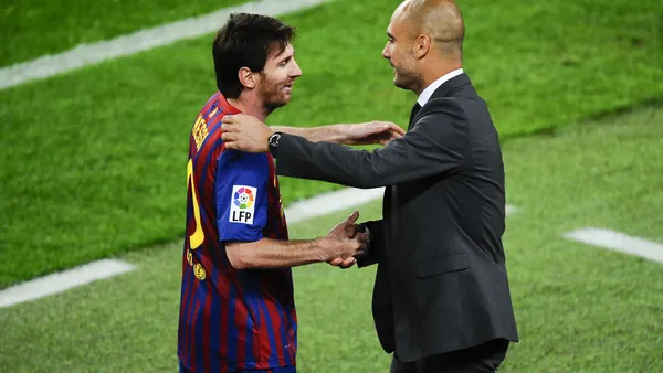 Messi y Guardiola