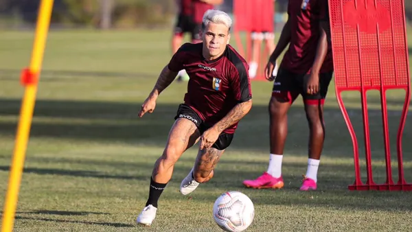 Soteldo ya entrena en Brasil