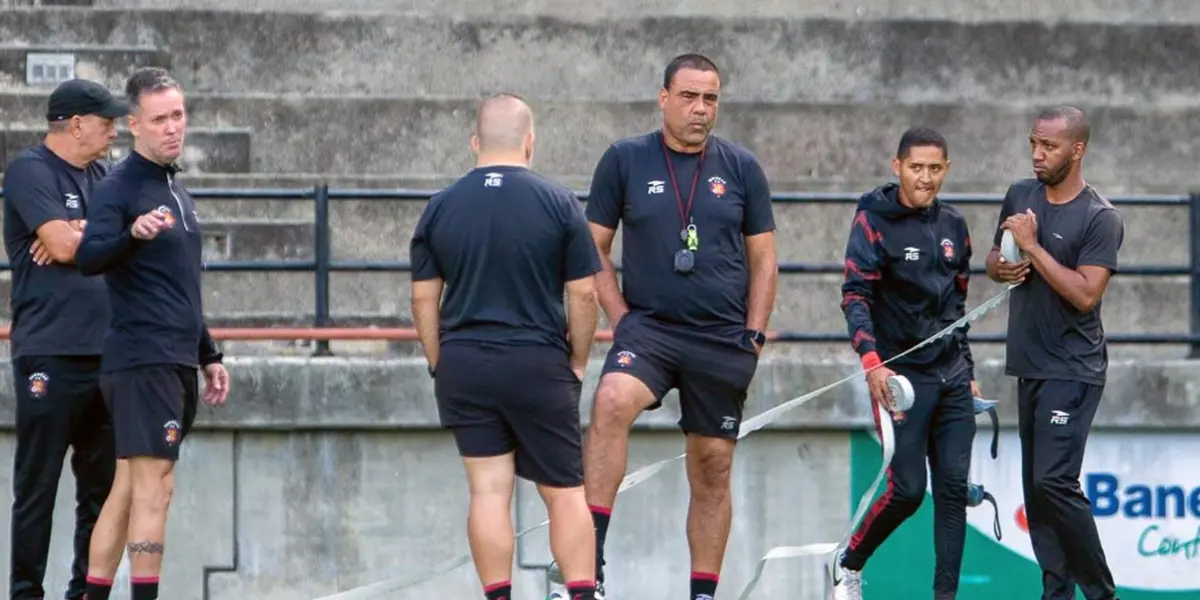 La práctica del Caracas FC