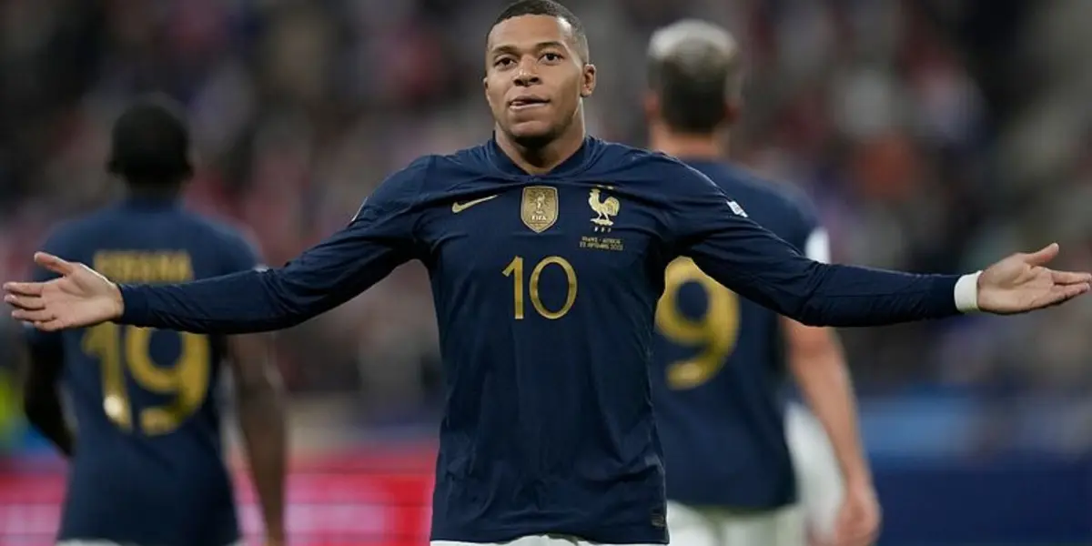 Mbappé en la selección