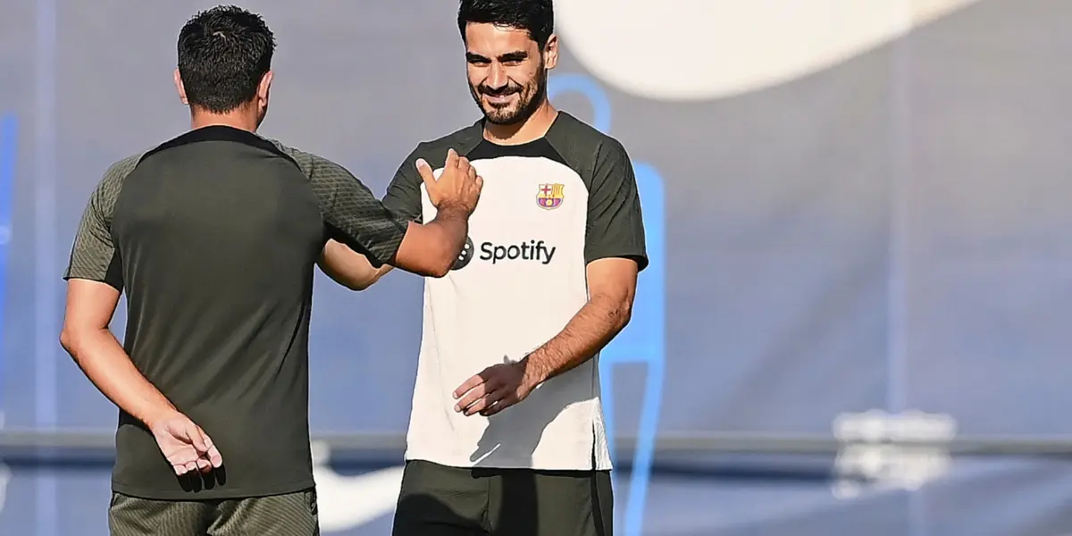 Xavi y Gündogan