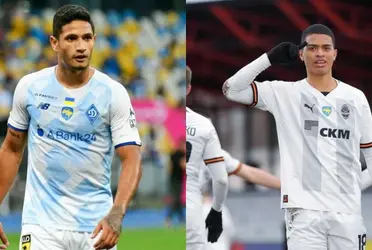 Delanteros venezolanos Eric Ramírez y Kevin Kelsy protagonizaron un momento para la posteridad tras clásico ucraniano