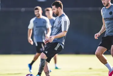 El argentino regresó a los entrenamientos después de varias semanas