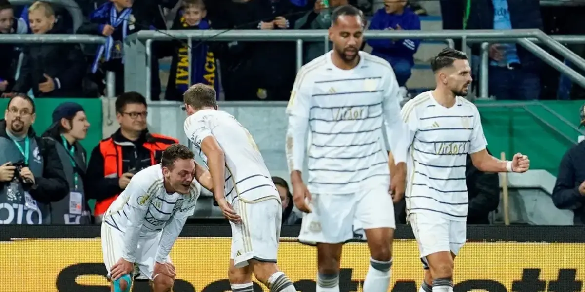 El conjunto alemán quedó eliminado de la Copa de Alemania