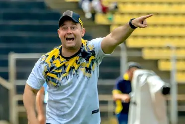 El entrenador aurinegro no ocultó su felicidad por estar en la final