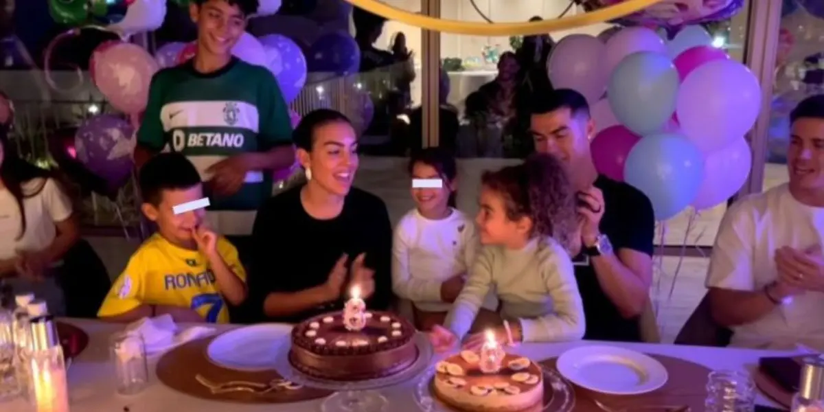 Georgina Rodríguez compartió momentos de la fiesta de cumpleaños de Alana Martina.