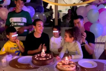 Georgina Rodríguez compartió momentos de la fiesta de cumpleaños de Alana Martina.