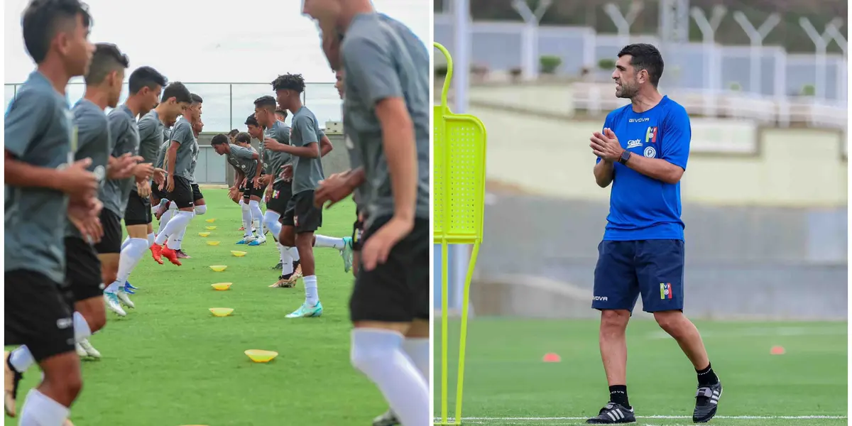 La selección nacional Sub-15 de Venezuela inició su proceso de trabajo al mando del argentino Marcelo Lamas