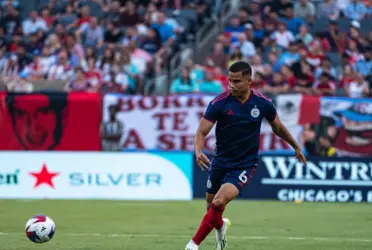 Miguel Navarro llegó al Colorado Rapids tras un intercambio con su anterior club el Chicago Fire.