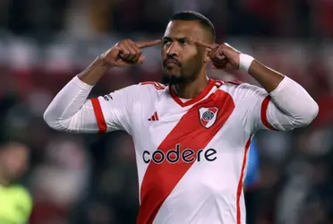 Salomón Rondón está en la mira de un grande de México y se rumorea su salida de River.
